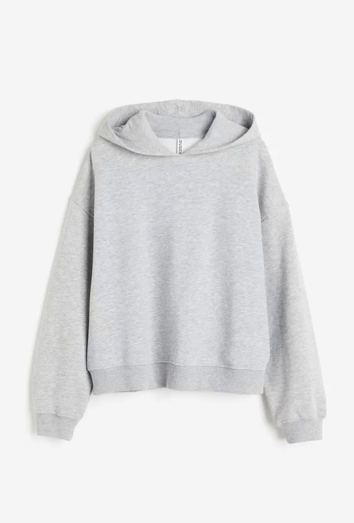 Oversized Heather Gray Hoodie